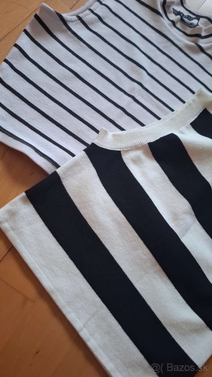 Pruhovane crop topy - 3