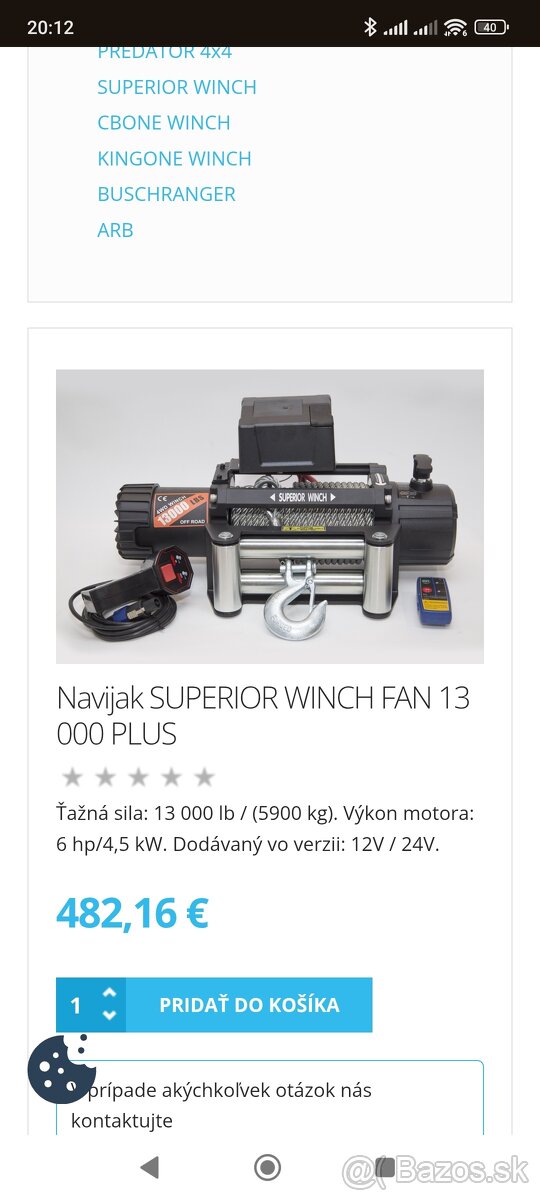 Elektrický navijak - 3