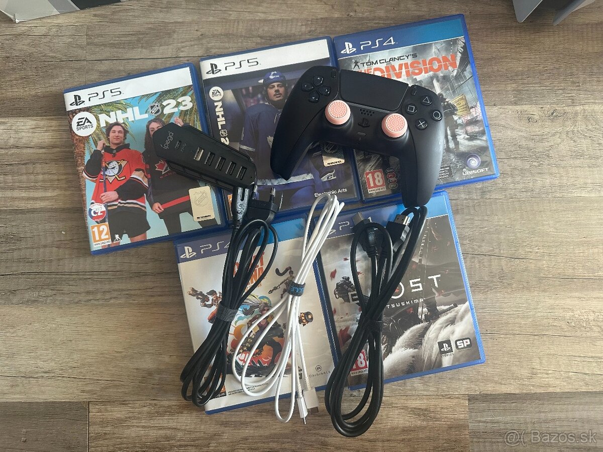 Playstation 5 FAT - komplet balenie + 5 hier - 3