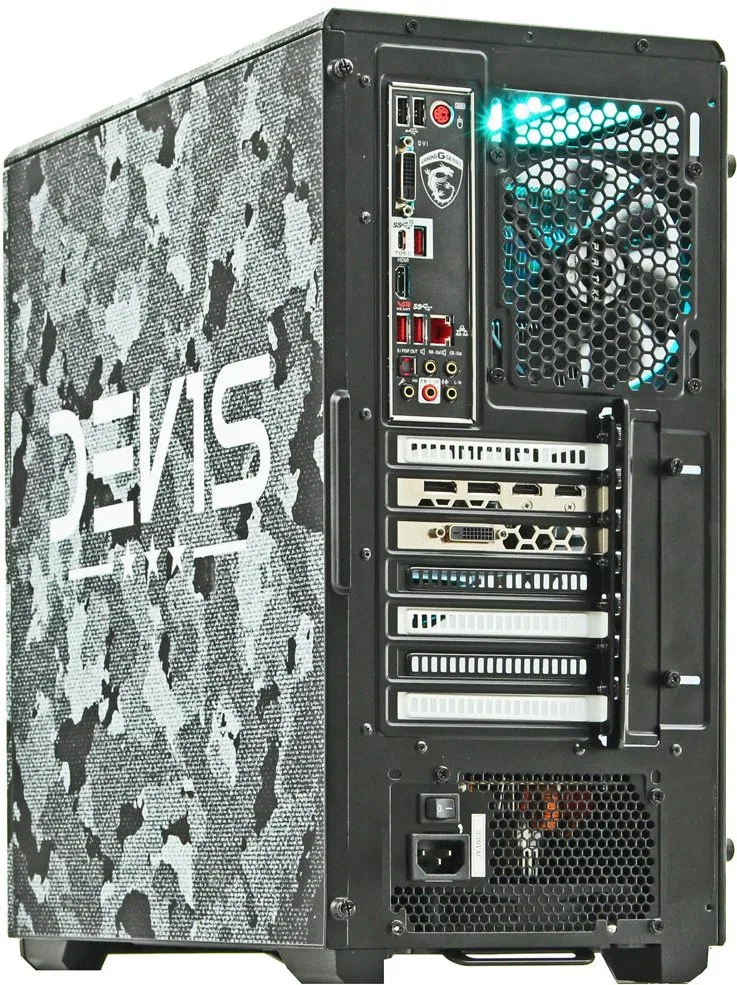 Predám herný počítač limitovanej edície DEV1S Army - 3