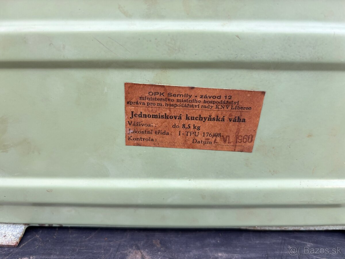 Stara kuchynska vaha - 3