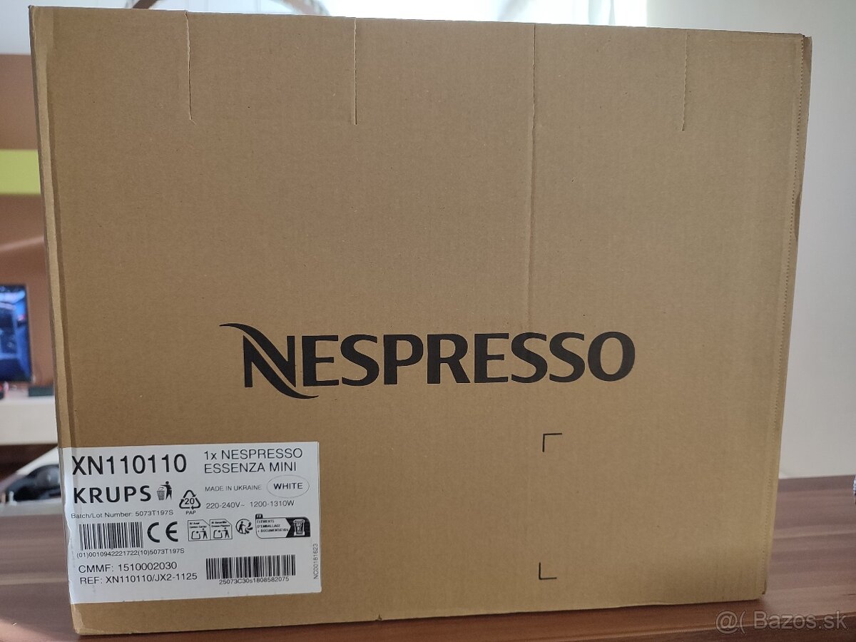 nový kávovar Krups Nespresso+ kupon25 eur kapsule - 3