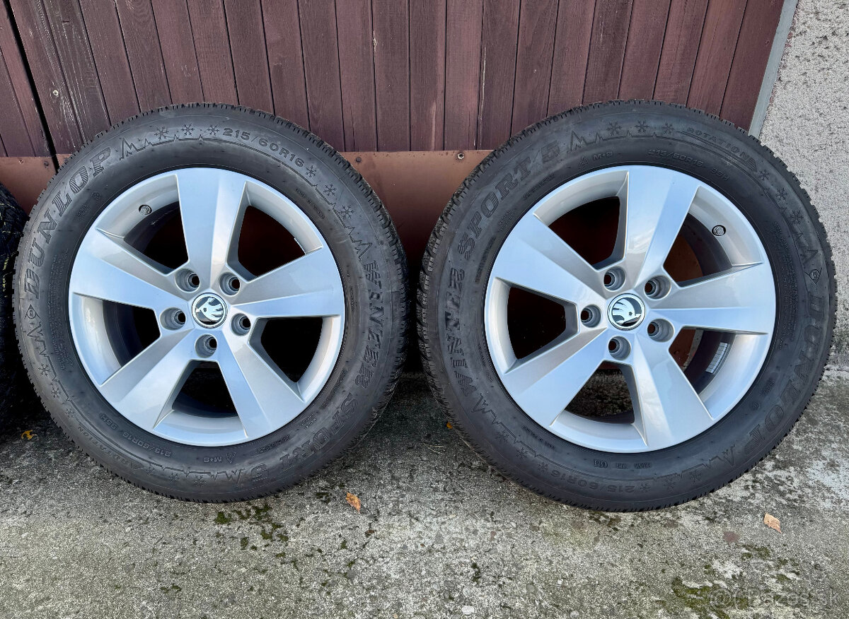 originální ALU kolesá škoda orion 5x112 - 3