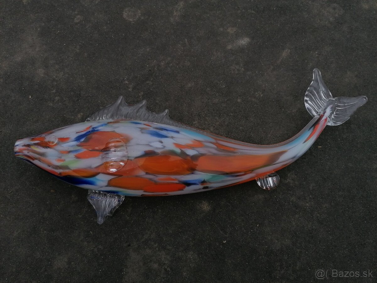 Predám Ryba z hutného skla - 3