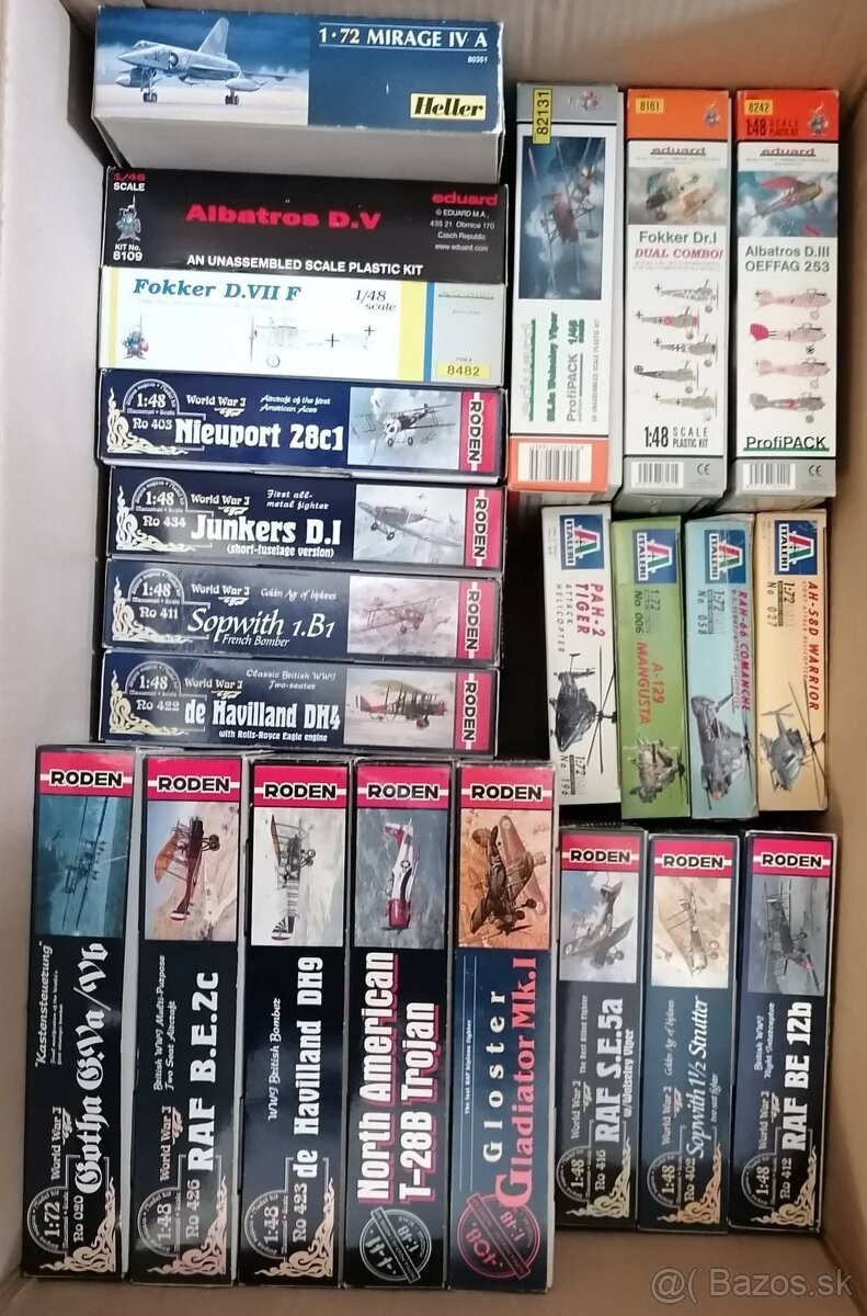 Plastikove modely - 3
