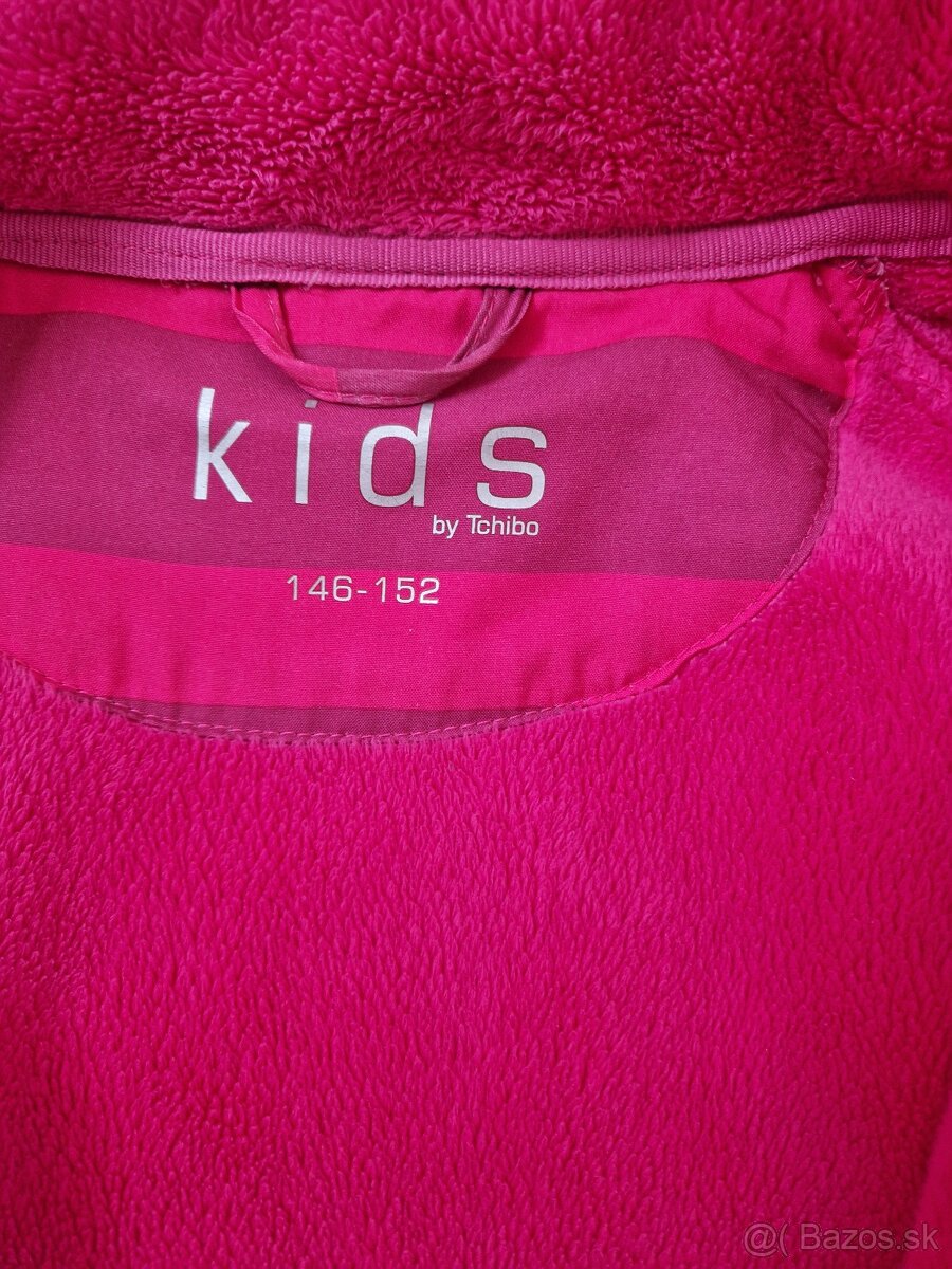 Softshelova bunda Tchibo 146/152 ruzova - 3
