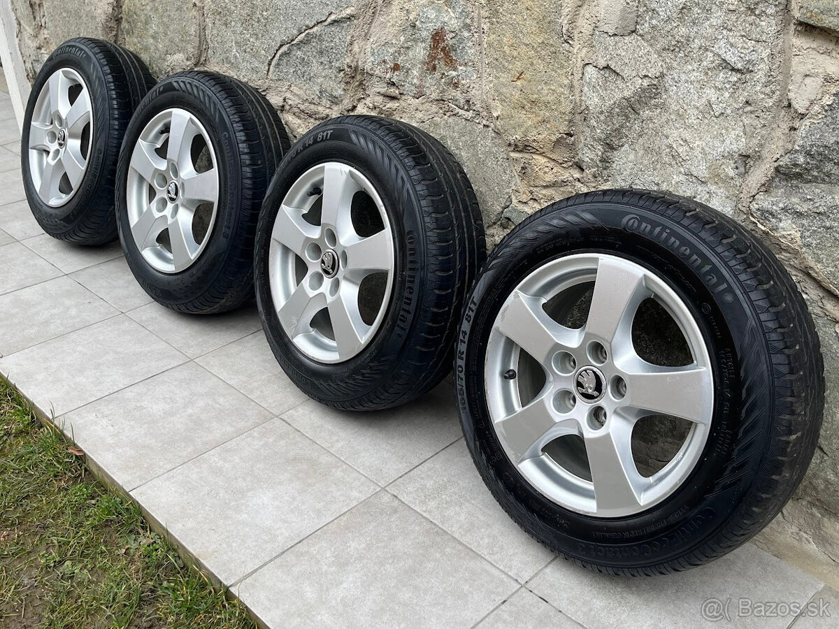 Disky Škoda Fabia 5x100 R14 - 3