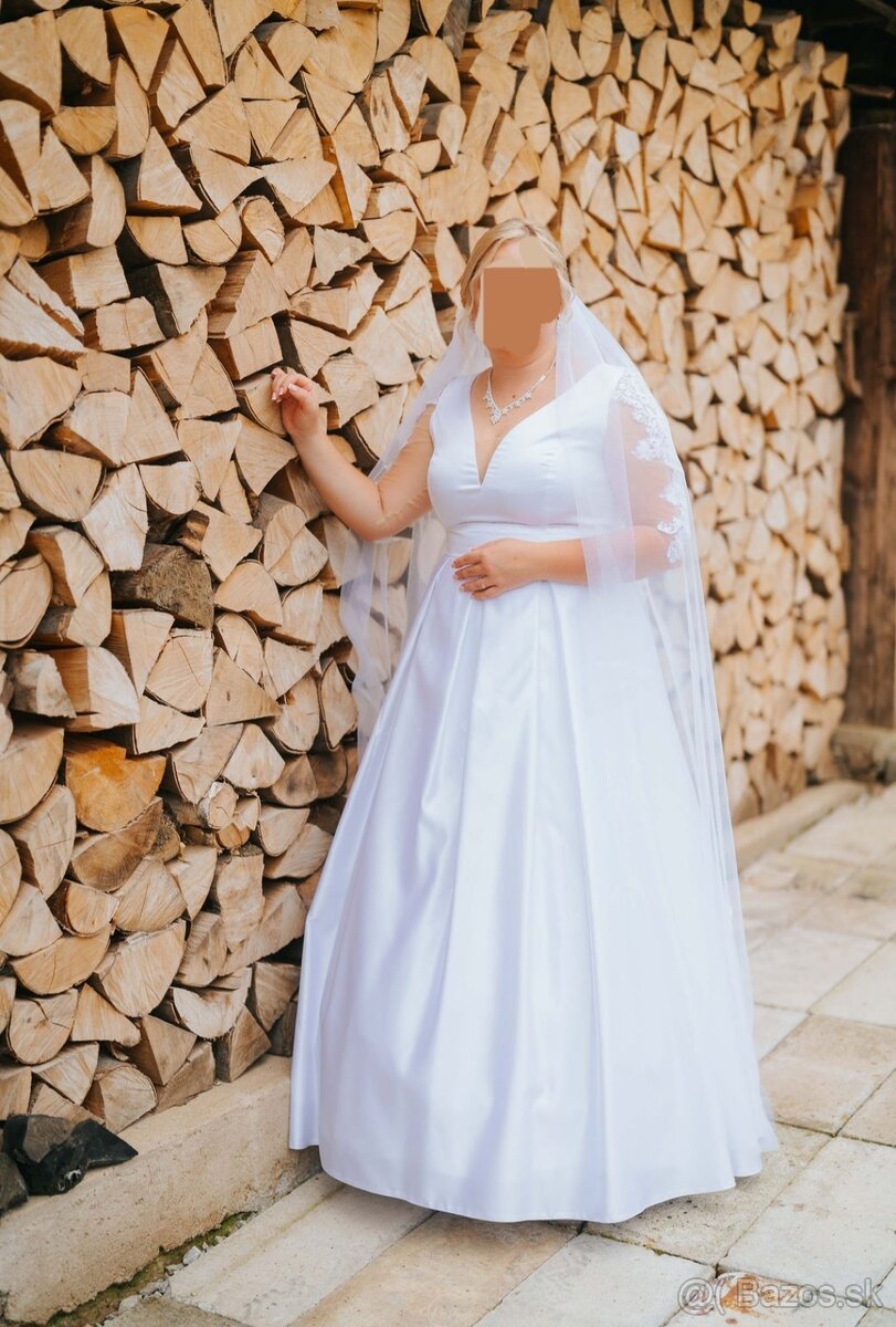 Svadobné šaty 46/48 - 3