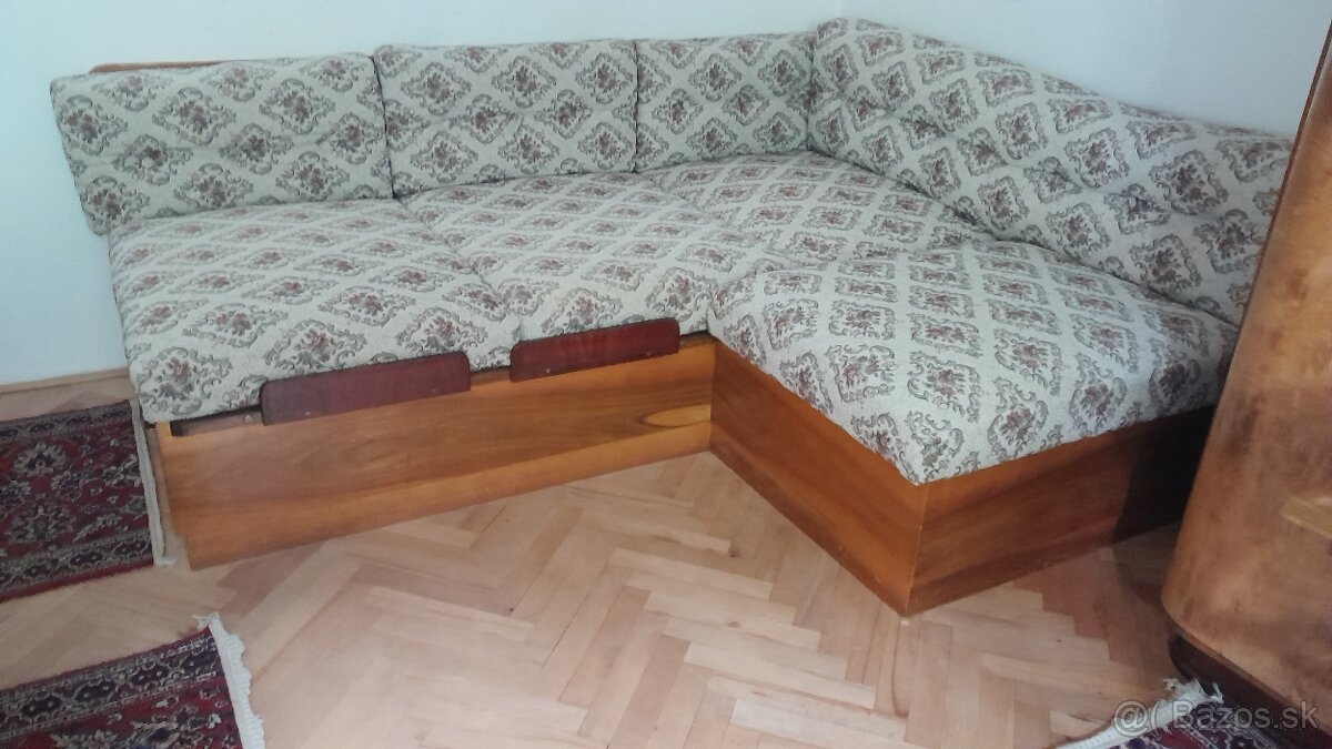 sekretár retro, sedačka - 3