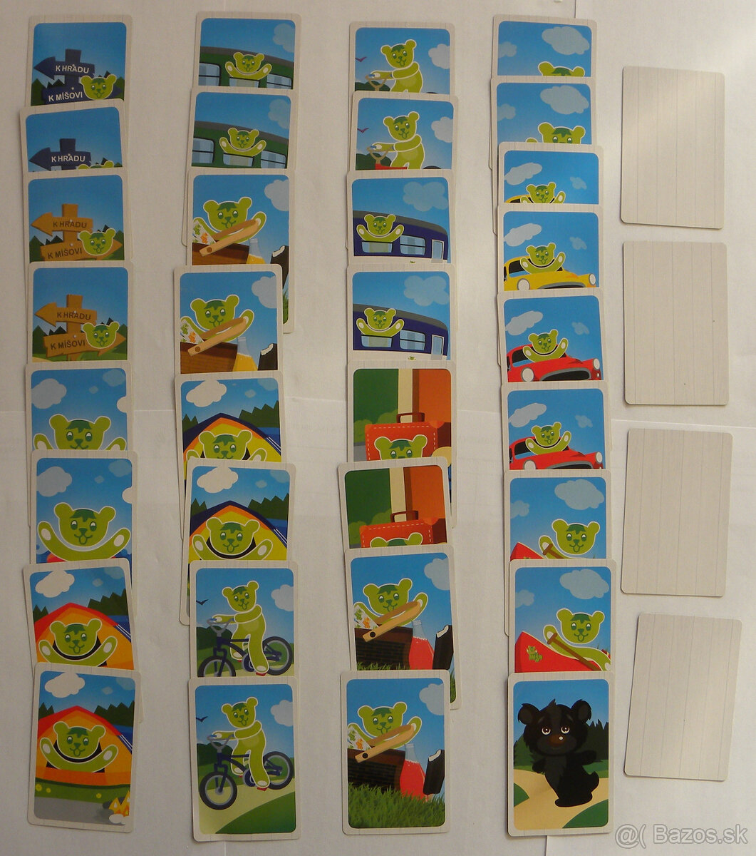 Staršie aj novšie hracie karty a pexesá - 3