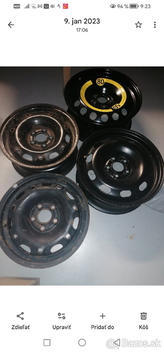 Plechače Škoda, W, Seat 14,15,16 - 3