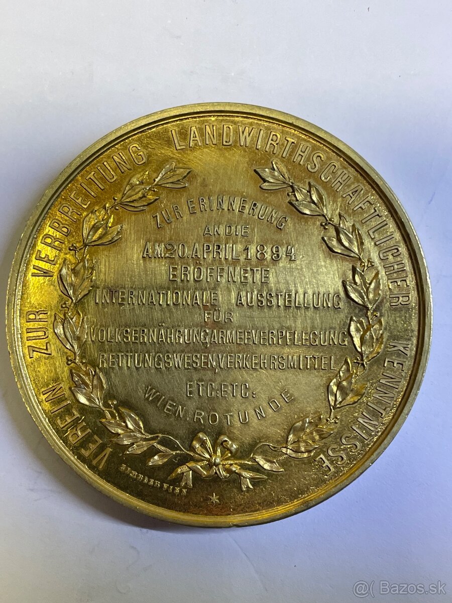 medaila František Jozef - 3