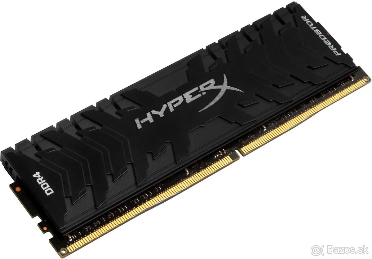 Predám RAM HyperX Predator 8GB (1x8GB) DDR4 3200MHz CL16 - 3
