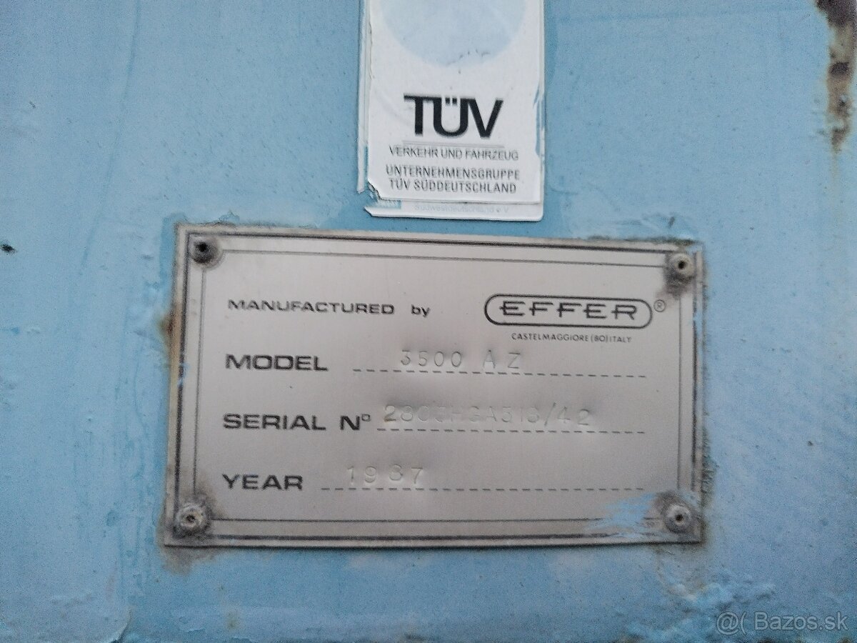 Hydraulická ruka EFFER 3,5t - 3