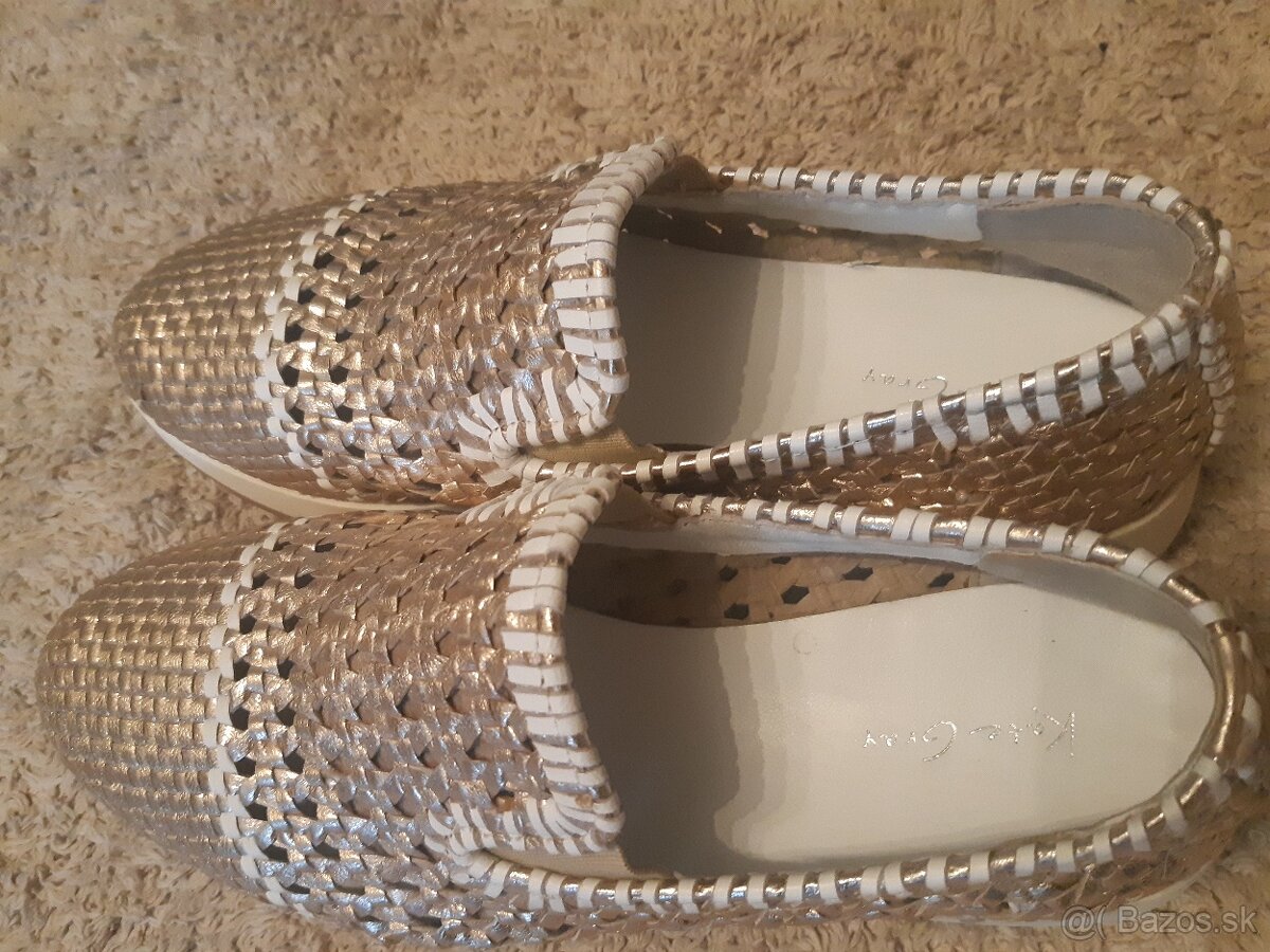 Zlate tenisky damske - 3