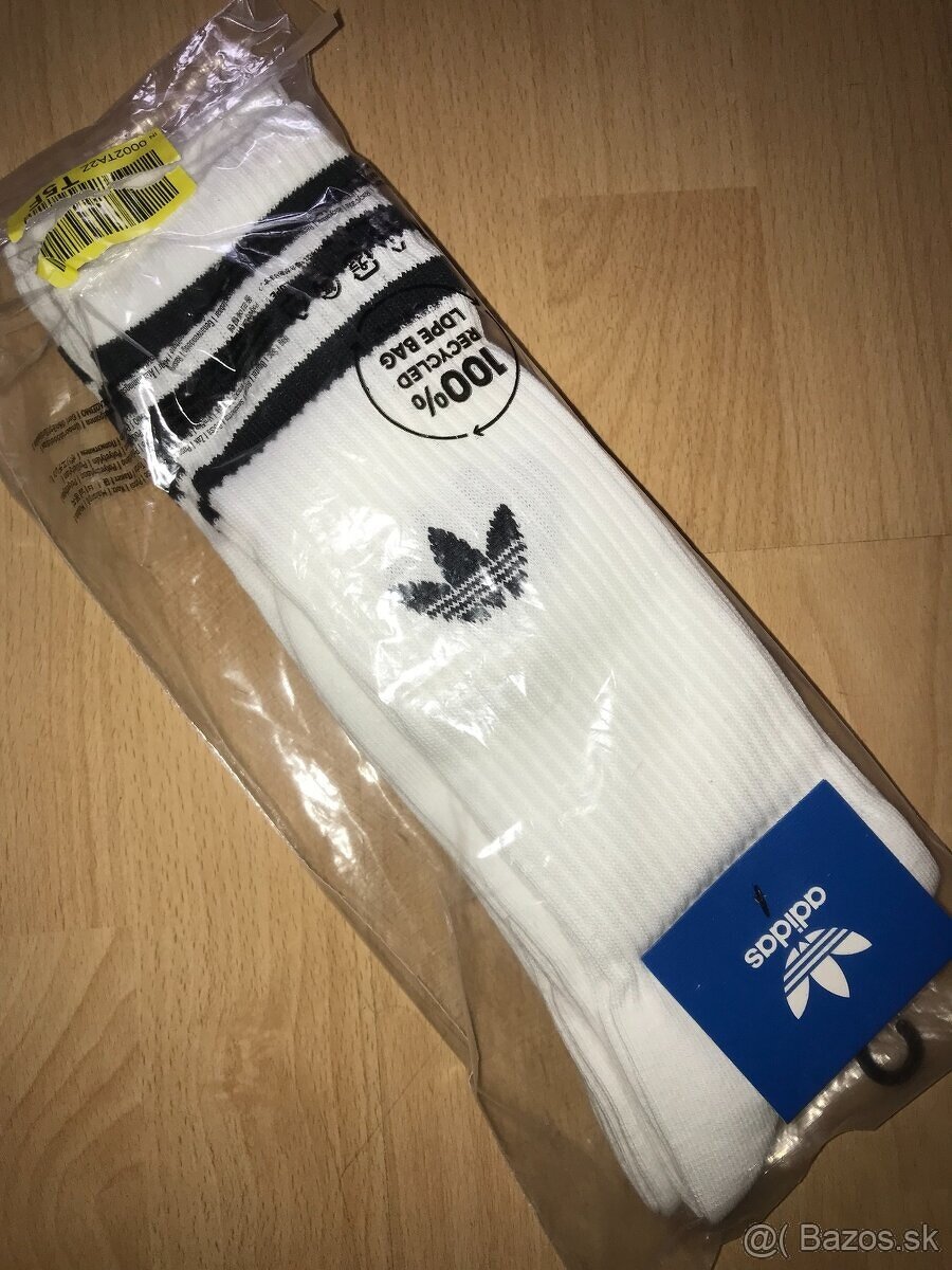 PONOŽKY ADIDAS ORIGINALS 3 PACK veľ. XL - 3