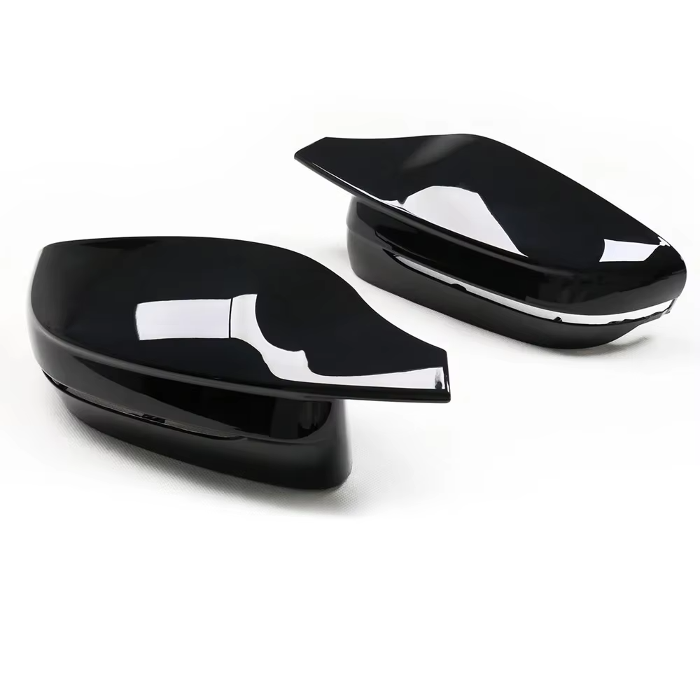 Kryty spätných zrkadiel BMW M-Style Rada G Čierna lesklá - 3