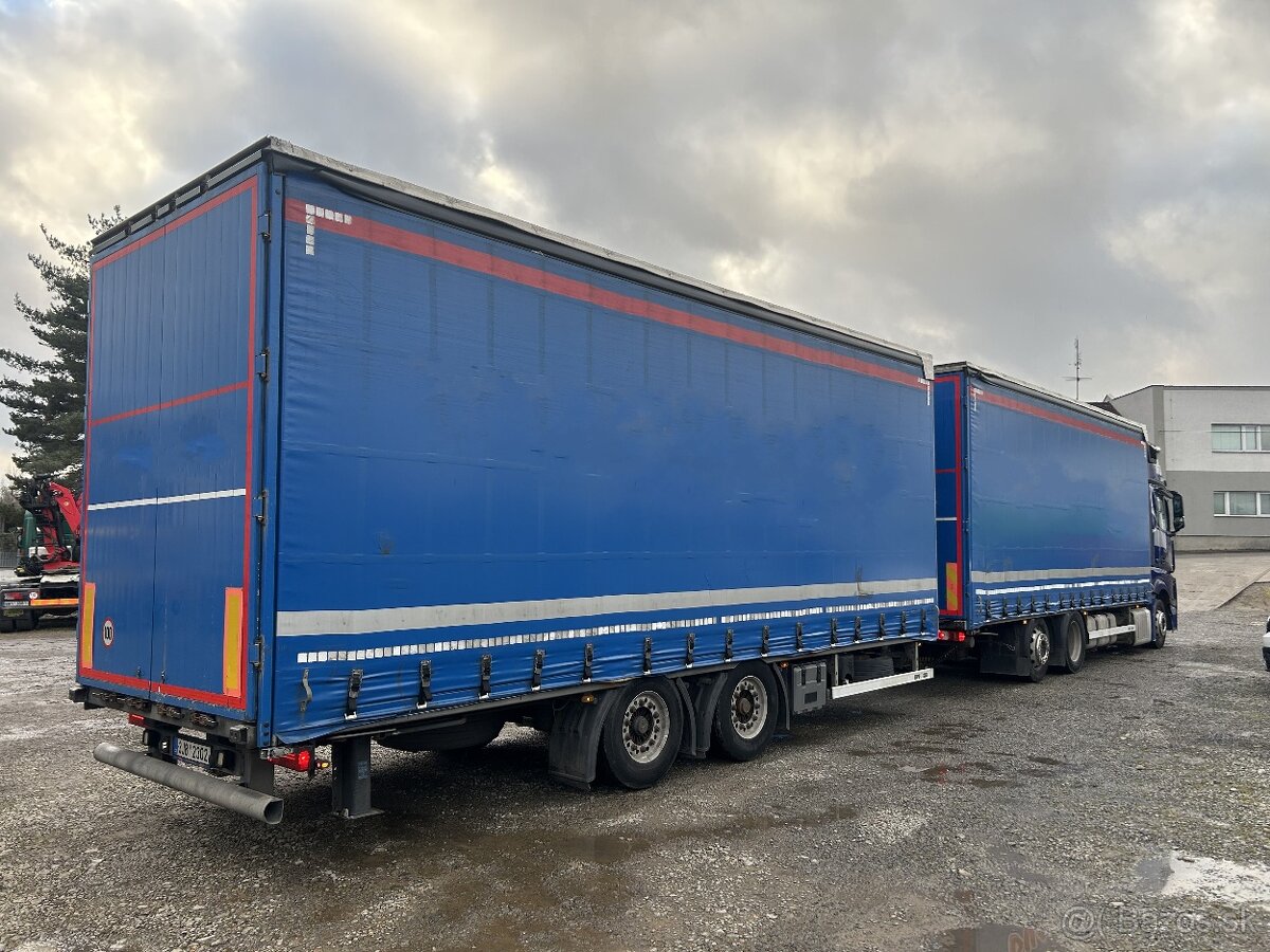 Mercedes-benz Actros 2548 + vlek Hipocar HTV18 120m3 tandem - 3