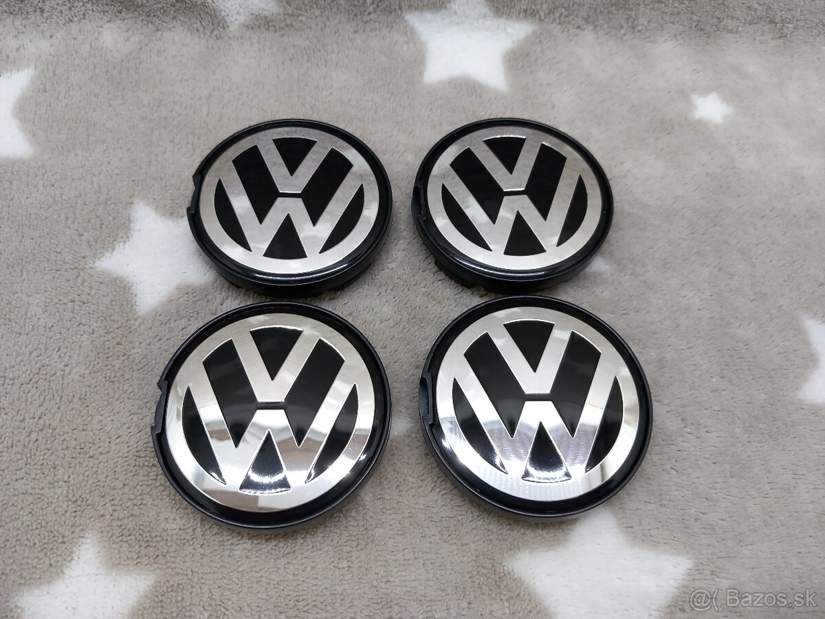 Středové krytky Vw, 55x52mm - 3