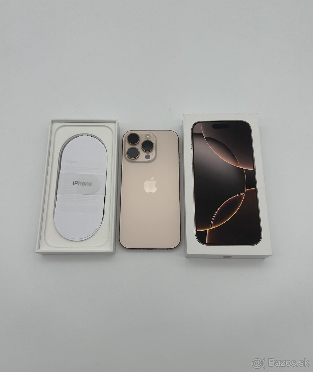 iPhone 16 Pro 256GB Desert Titanium + ZÁRUKA - 3