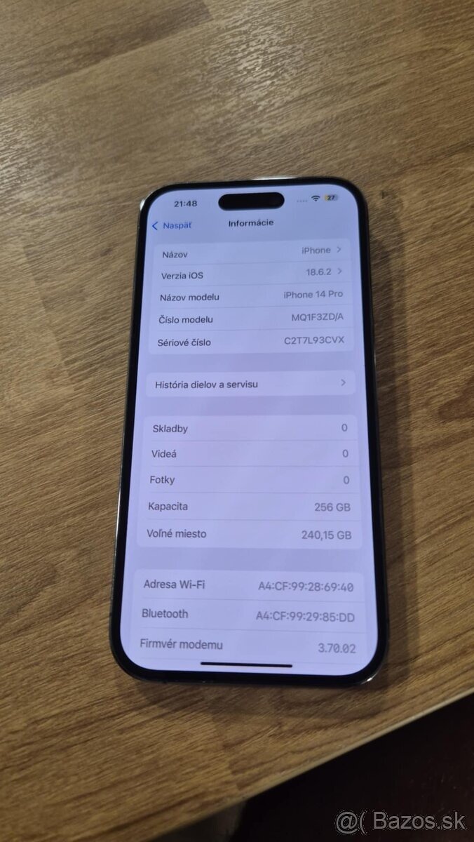 Apple Iphone 14 pro 256gb purple, super stav - 3