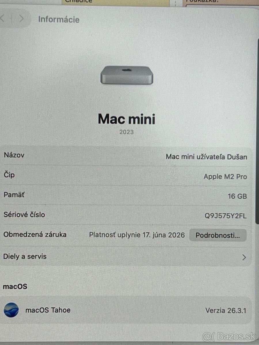 Mac Mini M2 Pro 16 GB / 512 GB v záruke - 3