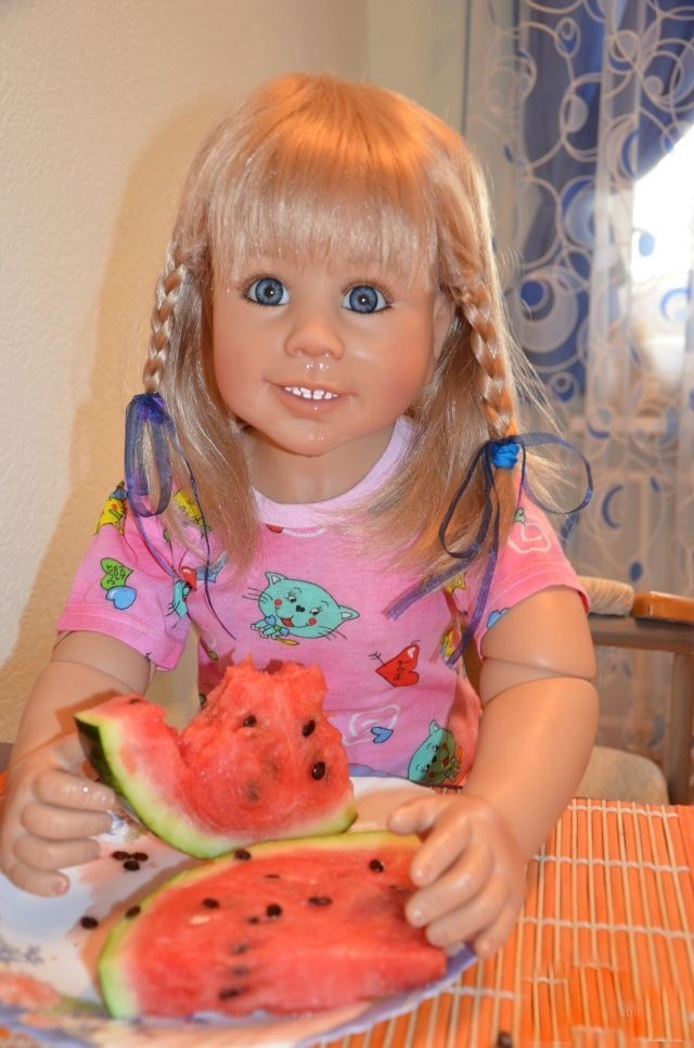 Reborn zberateľská bábika. - 3