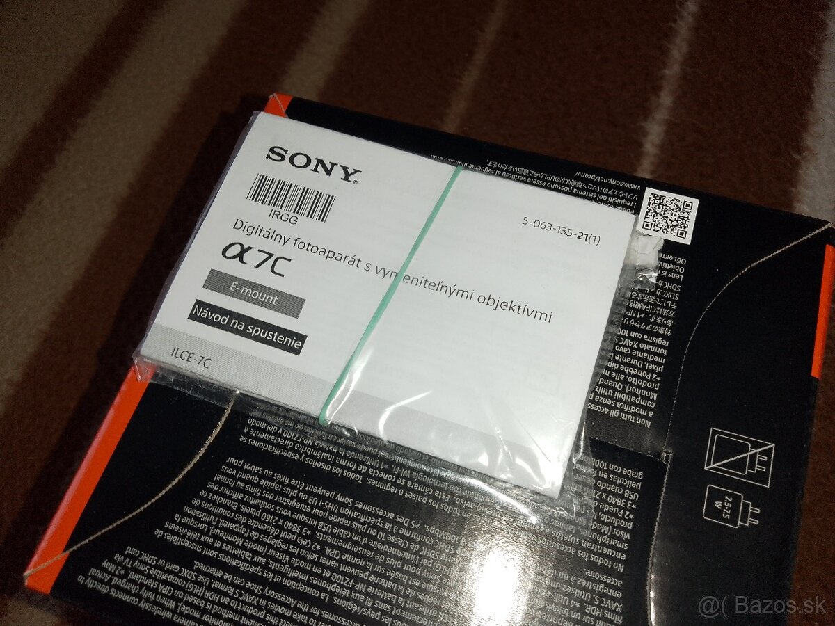 Sony Alpha A7C - zľava 700 € - 3