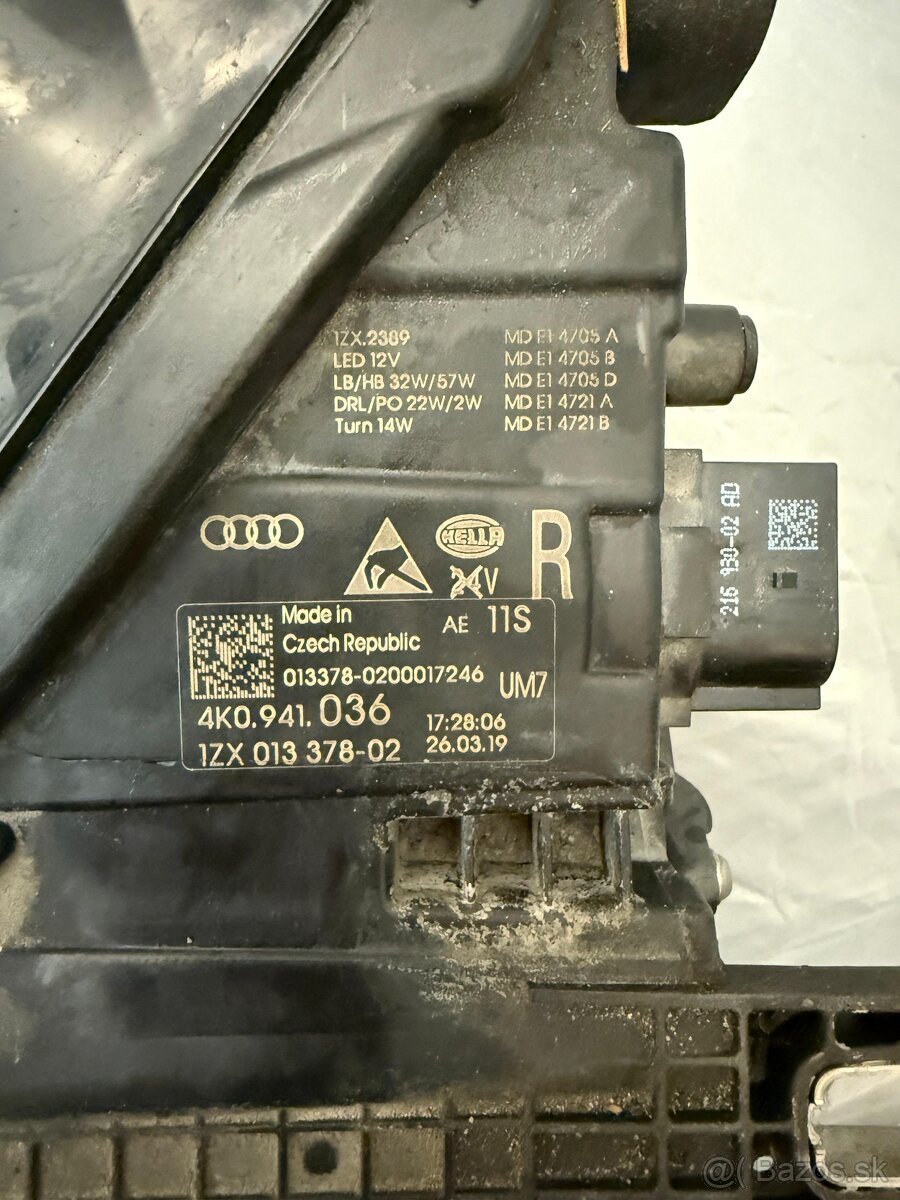 Svetlo Audi A6 C8 - 3