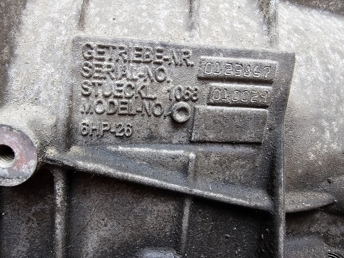 Automatická prevodovka GA6HP26Z BMW e65 730d - 3