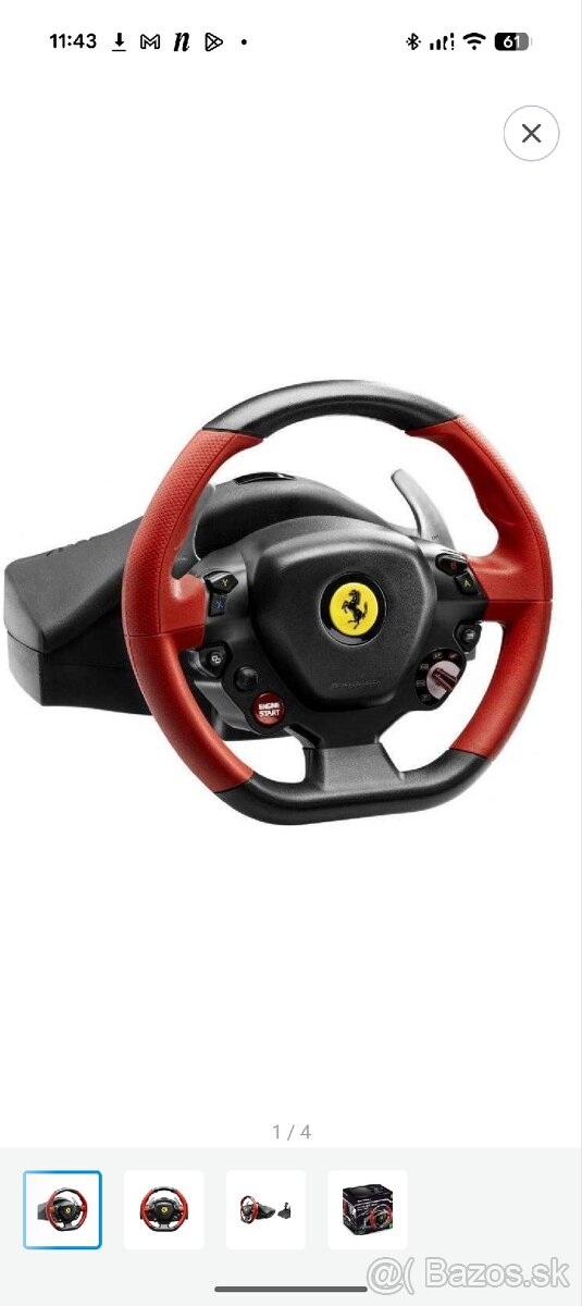 Herný volant Thrustmaster Ferrari 458 Spider - 3