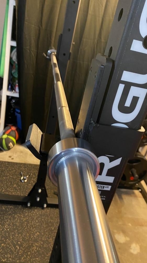 Olympijské tyče American Barbell + polyuretánové kotúče - 3