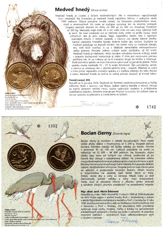 5€-zberateľské karty - 3