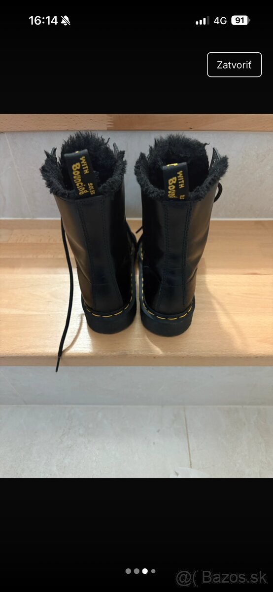 Kožené topánky Dr. Martens - 3