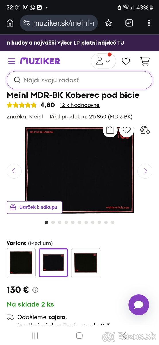 koberec pod bicie MEINIL - 3