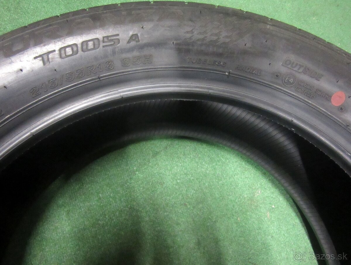 Letné pneumatiky 215/55R18 Bridgestone T005 - 3