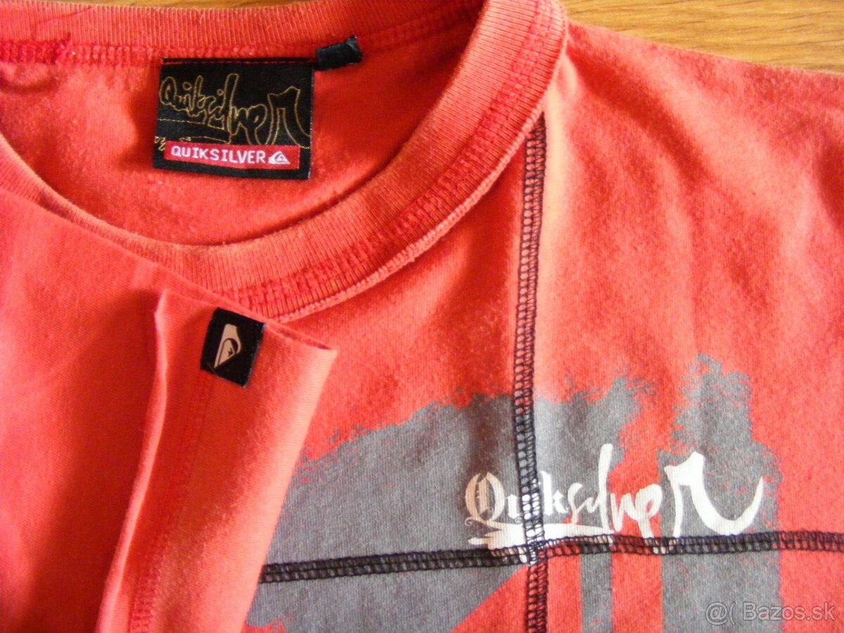 Pánske a juniorské tričko Quiksilver vintage - 3