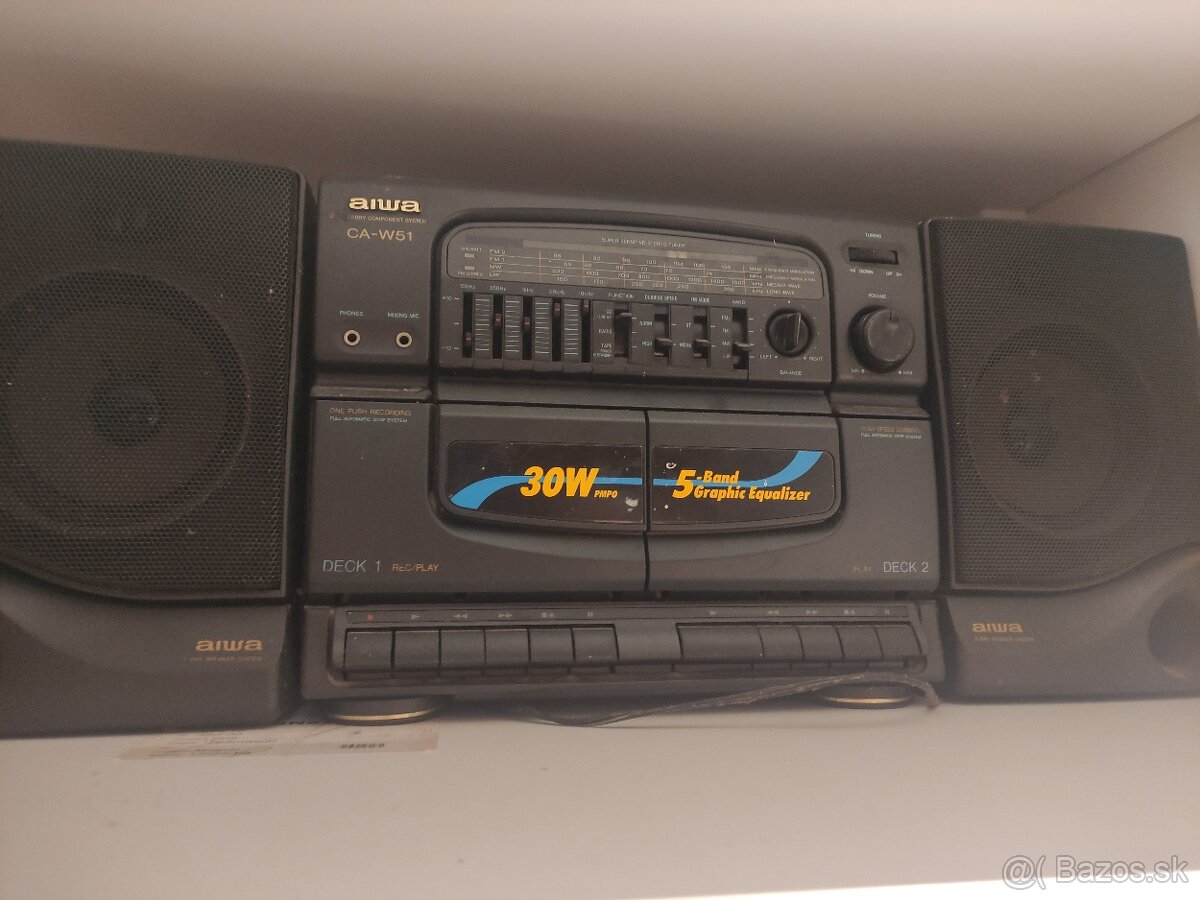 Rádiomagnetofón Aiwa - 3
