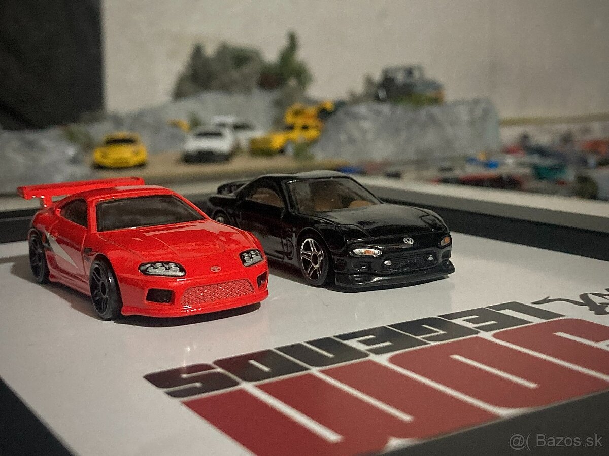Obraz - autá - JDM Legends - RX-7 & Supra - 3