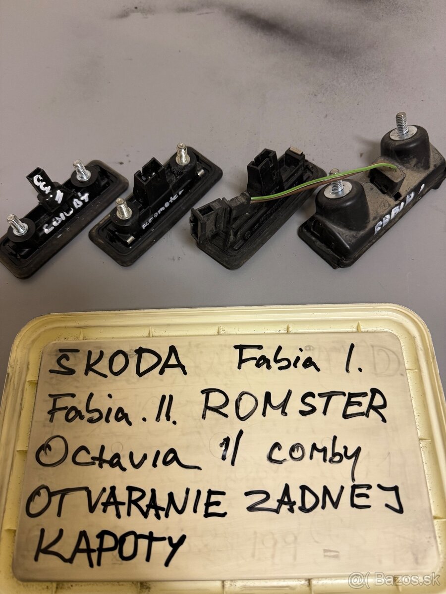 Fabia II.Škoda Romster Praktik,Škoda Fabia l.Felicia - 3