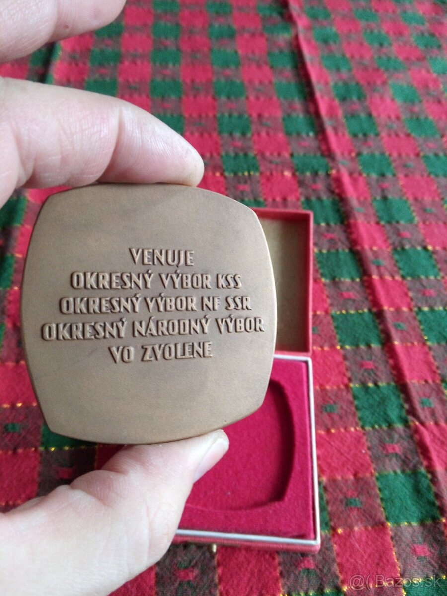 Medaila SNP Zvolen .Odboj.Partizan. - 3