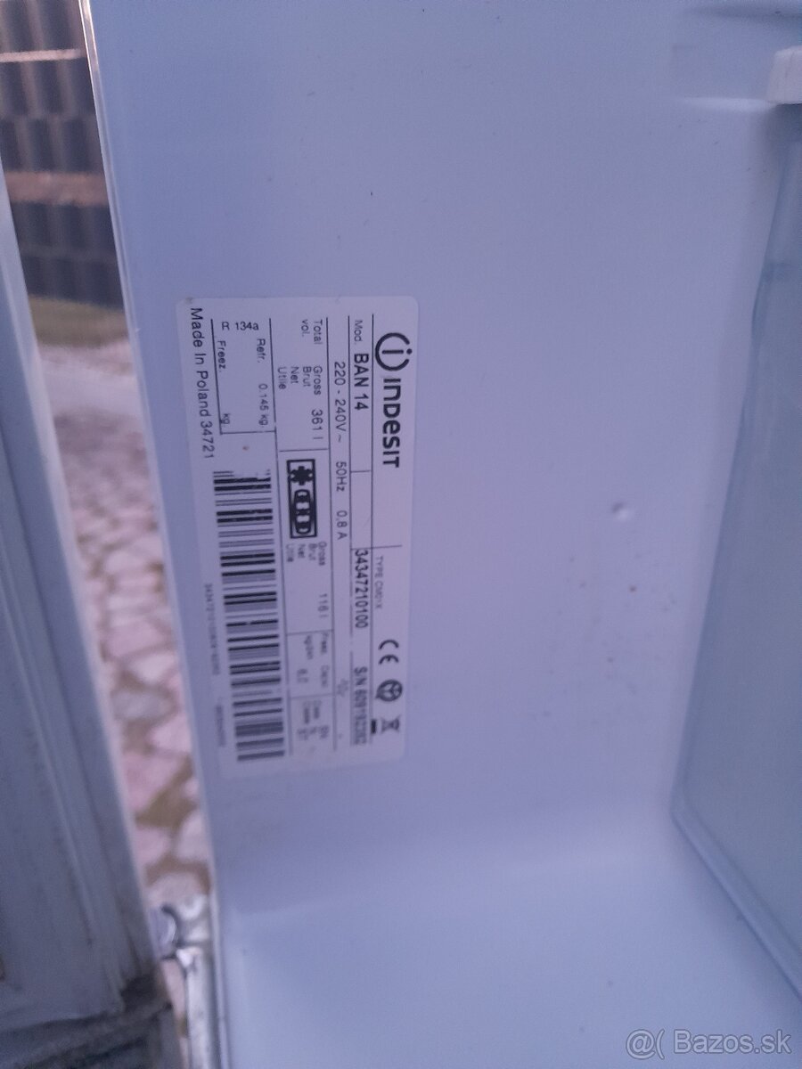 Chladnička kombinovana INDESIT - 3