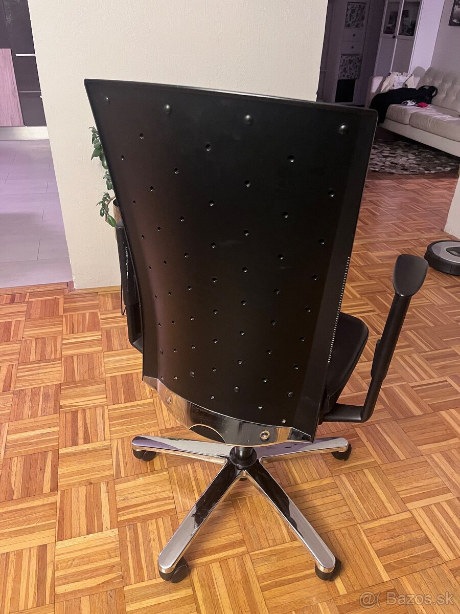 Kancelárske kožené kreslo - 3