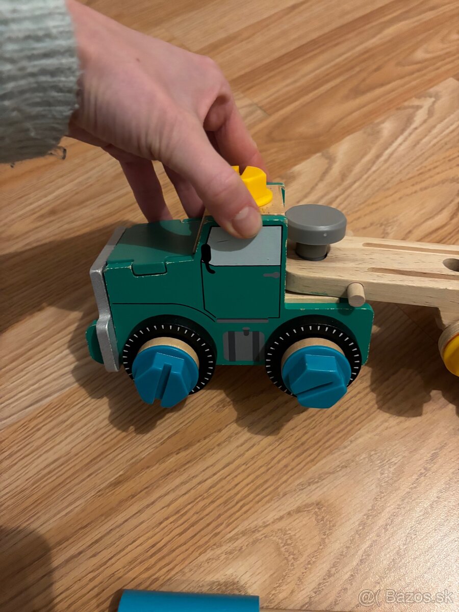 Drevený šrobovací nákladiak - 3