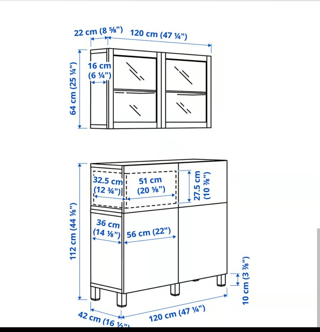 Komoda s vitrínou - 3