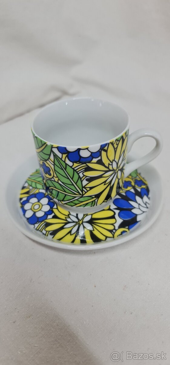 Šálka s podšálkou DUBÍ Czechoslovakia - 3