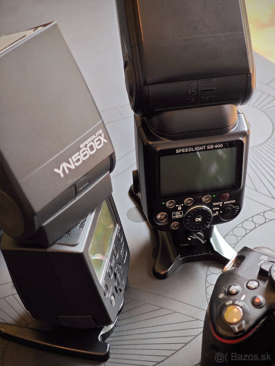 2xYongnuo Flash Head & 4x RF-603N Triggers - 3