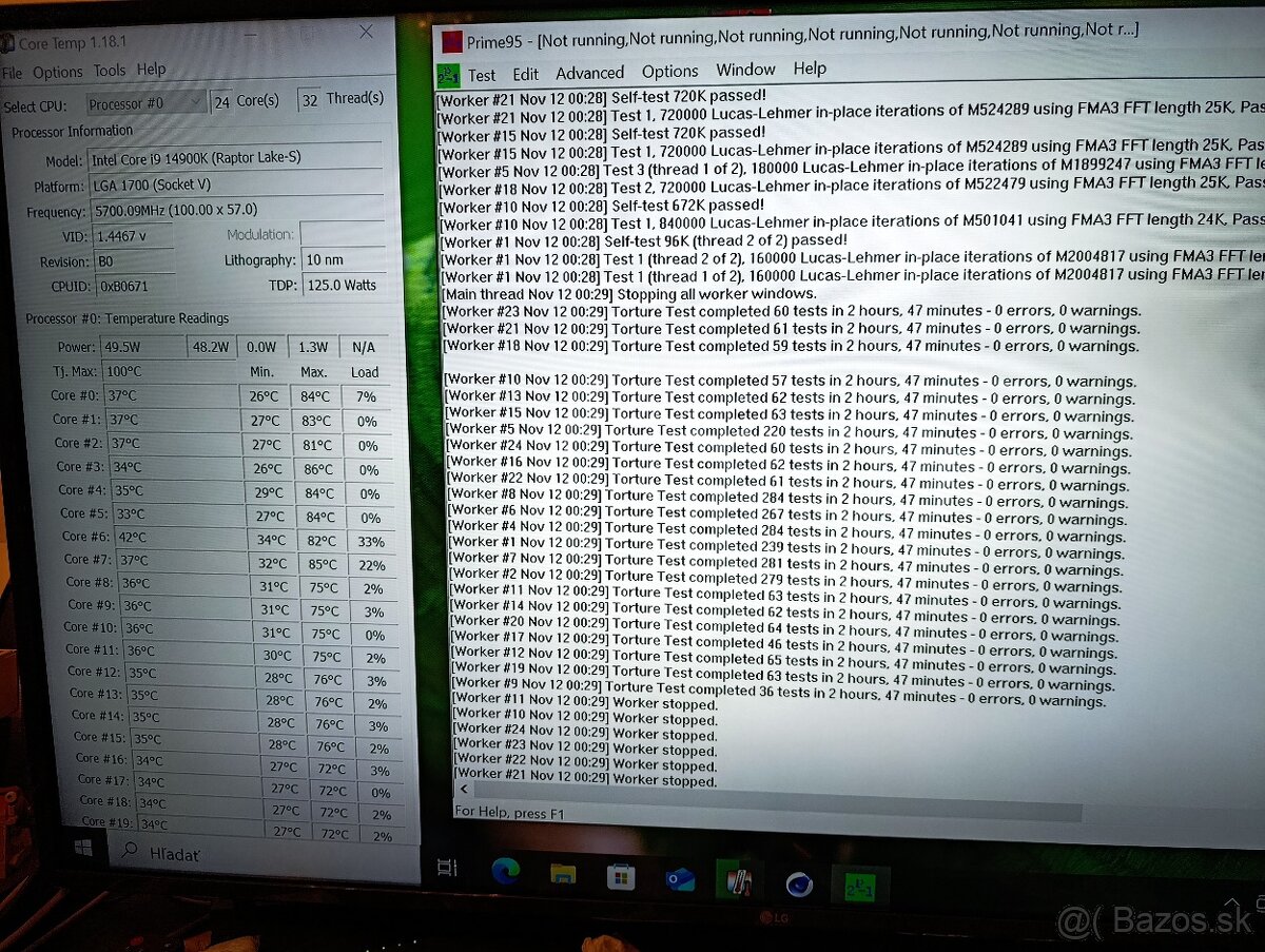 24 jadrový procesor Intel Core i9-14900K - 3
