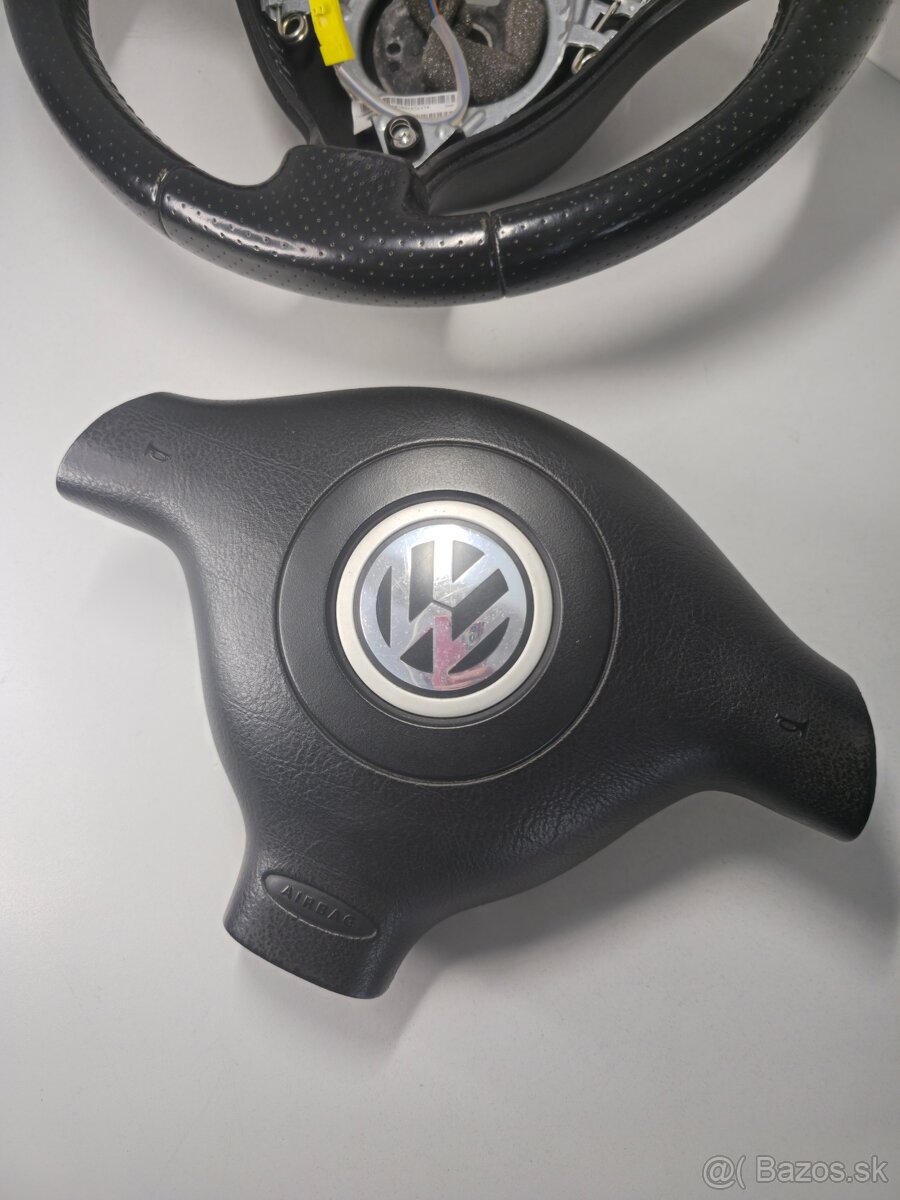 PERFOROVANÝ KOŽENÝ VOLANT golf fabia octavia - 3