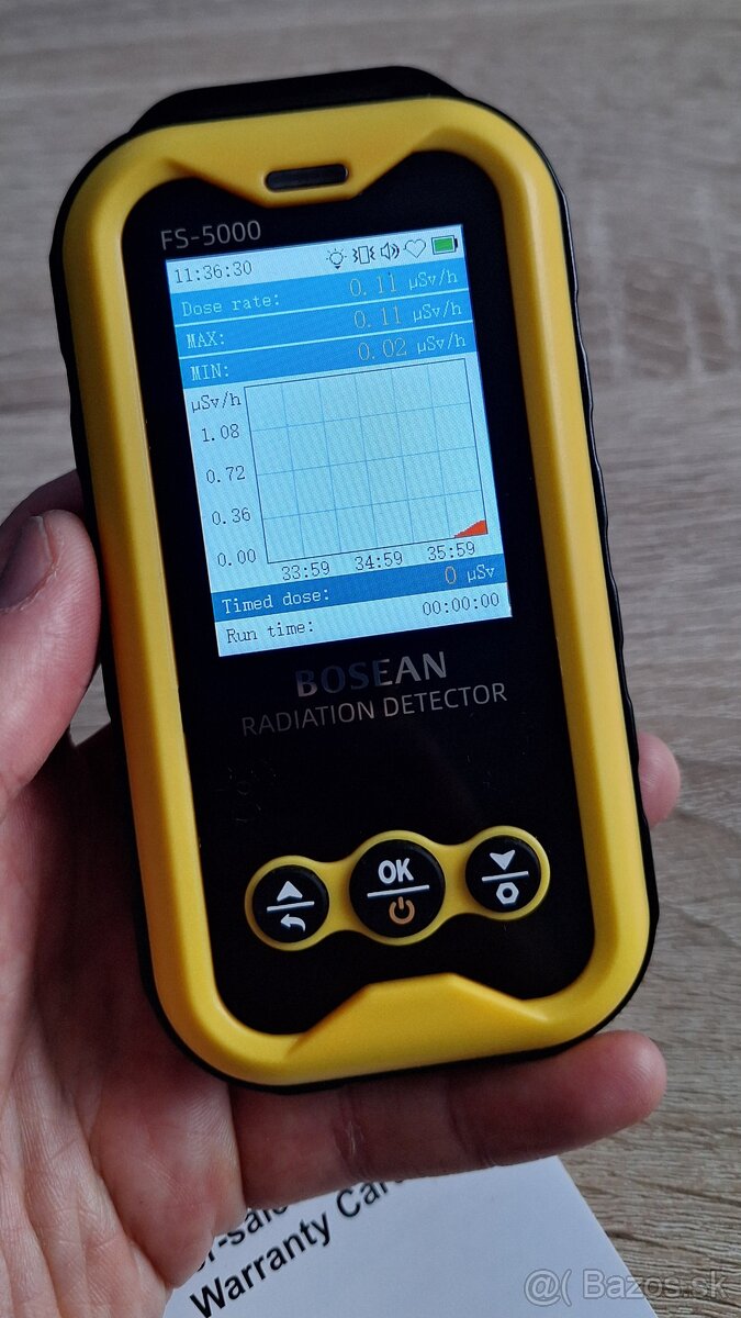 Dozimeter BOSEAN FS-5000 - 3